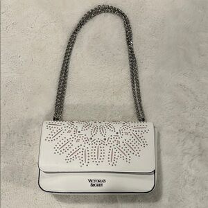 Victoria's Secret Elegant White Crossbody Bag